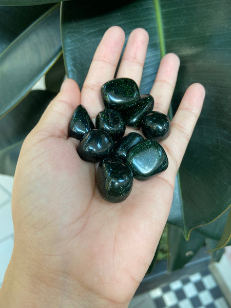 Green gold stone