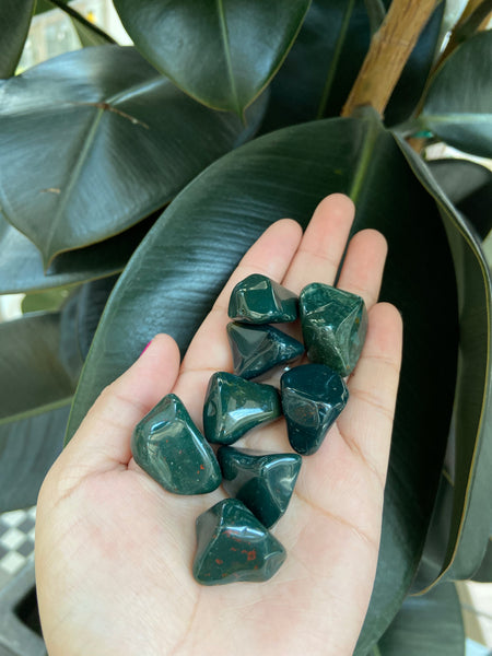 Bloodstone crystal Tumble