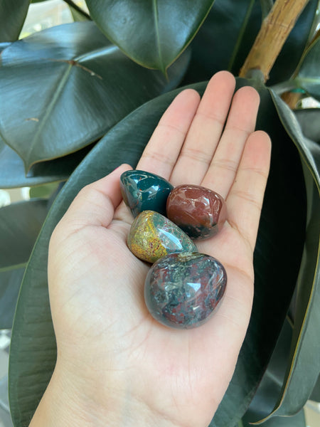 Bloodstone crystal Tumble